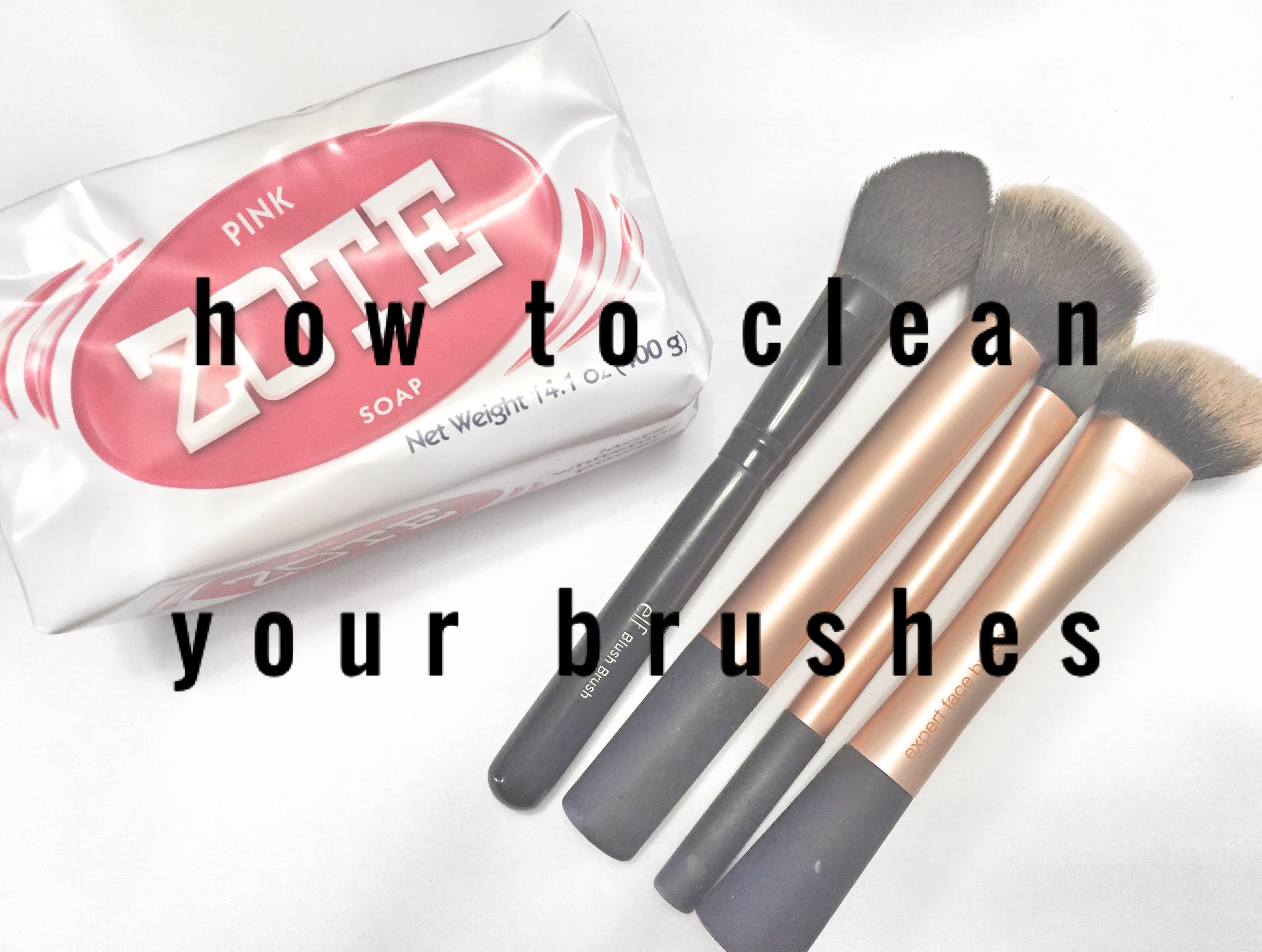 How To Clean Your Makeup Brushes
