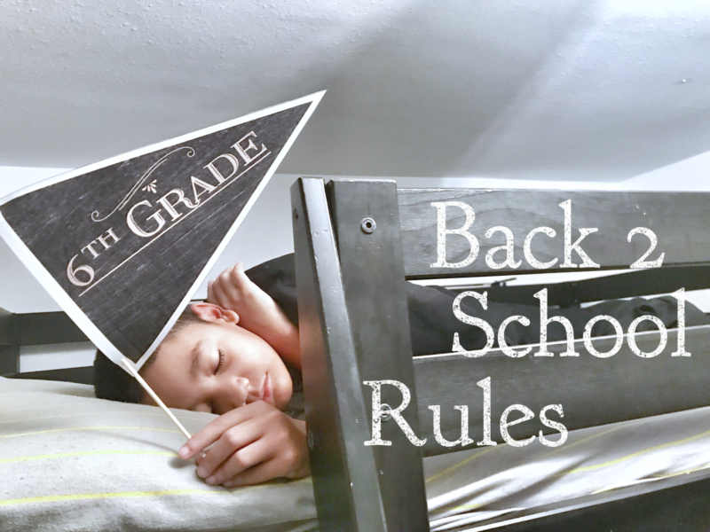 back to school rules video